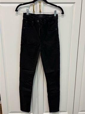 Citizens of humanity Black High-Rise Skinny Jeans